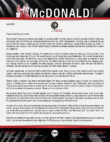 Corey and Elizabeth McDonald Prayer Letter: Abundant Blessings in the Ministry