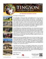 Garry and Mindy Tingson Prayer Letter: Getting More and More Exciting