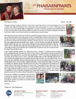 Teerapat and Tiffany Phaisarnpiwat Prayer Letter: Resurrection Sunday