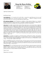 Warren and Jary Lynn Storm Prayer Letter: God's Handiwork in Spring