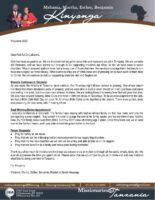 Mshama and Martha Kinyonga Prayer Letter: Bible Club Kids' Day
