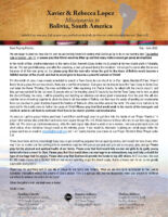 Xavier and Rebecca Lopez Prayer Letter: We Are Opening the Church on July 10!