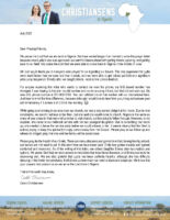 Caleb and Emily Christiansen Prayer Letter: Back on the Field!