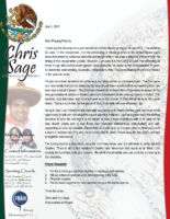 Chris and Viry Sage Prayer Letter: Marriage, Honeymoon, and Travels in the States
