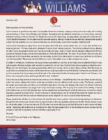 Daniel and Mary-Beth Williams Prayer Letter: God Is Good 