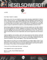 Brandon and Ali Heselschwerdt Prayer Letter: Continuing to Learn the Kiswahili Language