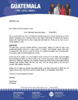 Angel and Noemi Lopez Prayer Letter: He Hath Done Marvelous Things!