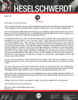 Brandon and Ali Heselschwerdt Prayer Letter: Moving Forward with Our Language Studies
