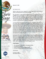 Chris and Viry Sage Prayer Letter: Support Raised for First New Church-Planting Team