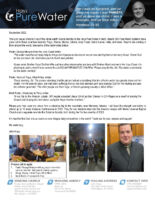 John Hays Prayer Letter: God Has Been Merciful to Hays Pure Water