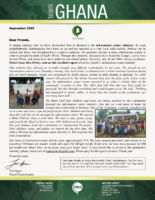 Team Ghana Update: A Productive Ministry