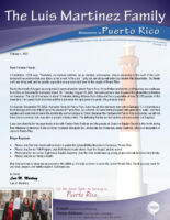 Luis and Carolina Martinez Prayer Letter: 24 Years in Puerto Rico!