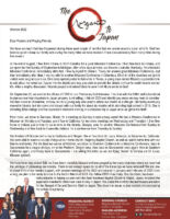 Brendan and Karin Morgan Prayer Letter: Flying Through Fall!