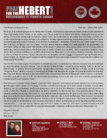 Brian and Liz Hebert Prayer Letter: Let's Make an IMPACT!