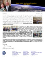 James and Linda Belisle Prayer Letter: Multiple Trips, Exciting Results!