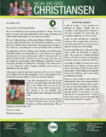 Micah and Abbie Christiansen Prayer Letter: Furlough Finished!