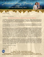 Andrew and Denise Long Prayer Letter:  GREAT JOY!