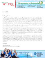 Daniel and Misty Wilder Prayer Letter: Growing Our Sunday School