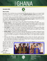 Team Ghana Update: Eight Graduates