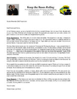 Warren and Jary Lynn Storm Prayer Letter: Thankful for Our Saviour