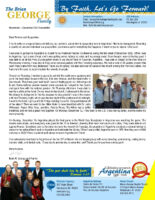 Brian and Liesl George Prayer Letter: National Pastors' Conference