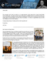 Hays Pure Water Prayer Letter: Transferring Leadership