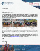 Osmin Gutierrez Prayer Letter: Visitors from Our Home Church, Christmas Dinner and Service, and Teen Camp