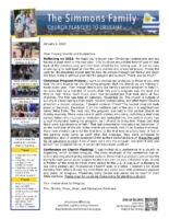 Tim and Christa Simmons Prayer Letter: Reflecting on 2022