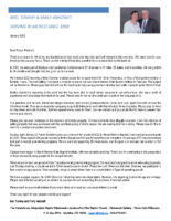 Tommy and Emily Ashcraft Prayer Letter