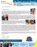 Brian and Liesl George Prayer Letter: First-Time Grandparents!