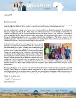 Caleb and Emily Christiansen Prayer Letter: Discipling Converts and Teaching in a Bible College