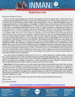 Chad and Sarah Inman Prayer Letter: Wonderful Grace of Jesus