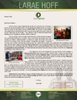 Larae Hoff Prayer Letter: What About the Teenagers?