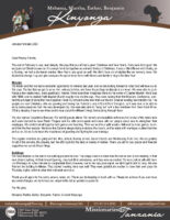 Mshama and Martha Kinyonga Prayer Letter: Blessings in 2022