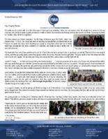 Robert and Anny Wilson Prayer Letter: "As the Days of Heaven upon Earth"
