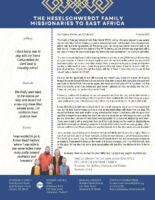 Brandon and Ali Heselschwerdt Prayer Letter: One by One, God Is Building