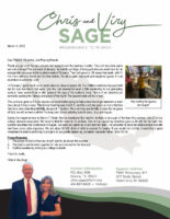 Chris and Viry Sage Prayer Letter: Evangelistic Campaign and Church Planting