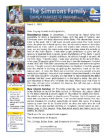 Tim and Christa Simmons Prayer Letter: More Opportunities to Serve the Lord