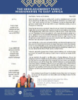 Brandon and Ali Heselschwerdt Prayer Letter: Dare to Be a Daniel!