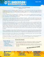 Oral and Alicia Anderson Prayer Letter: "It's Happening Again!"