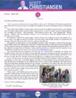 Scott Christiansen Prayer Letter:  A Visit from Nigeria