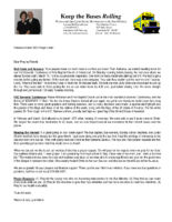 Warren and Jary Lynn Storm Prayer Letter:  God Hears and Answers!
