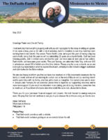 Adam and Karen DePaolis Prayer Letter:  Church Update