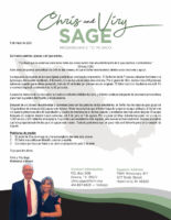 thumbnail of Christopher Sage May 2023 SPANISH Prayer Letter