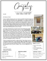 Daniel and Megan Gonzalez Prayer Letter: Bragging on God