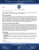 Nick and Beth Watt Prayer Letter: Teen Ministry