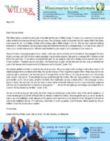 Daniel and Misty Wilder Prayer Letter: Going into the Highways and Hedges