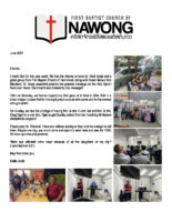 Eddie and Sindy Arold Prayer Letter: Mine Eye Affecteth Mine Heart