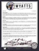 Jerry and Rachel Wyatt III Prayer Letter: Busy and Productive Summer Months!