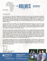 Mark and Sabrina Holmes Prayer Letter: Big Days and Fruitful Trips